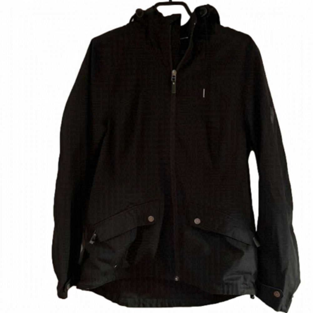 My Kinley black shell jacket.